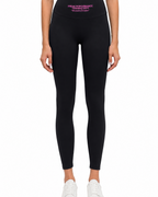 Freak Performance High-Waisted Yoga Leggings Blk/Pink